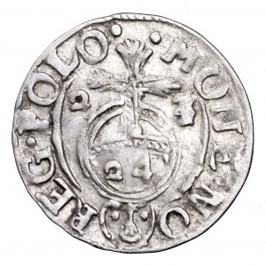 Zygmunt III Waza, półtorak 1624, Bydgoszcz - data przebita 3/4, rzadki