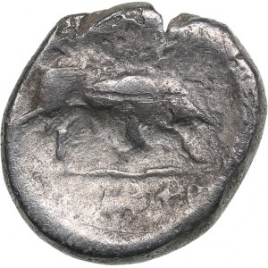 Lucania - Thourioi AR Triobol (circa 350-300 BC)