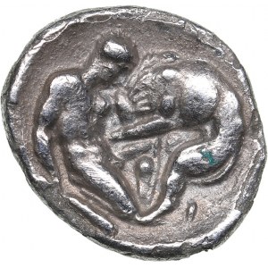 Calabria - Tarentum AR Diobol - (circa 325-280 BC)