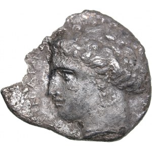 Bruttium - Terina AR Drachm (circa 300 BC)