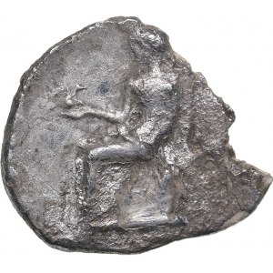 Bruttium - Terina AR Drachm (circa 300 BC)