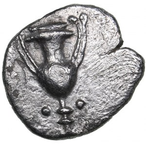 Calabria - Tarentum AR Obol (circa 280-228 BC)