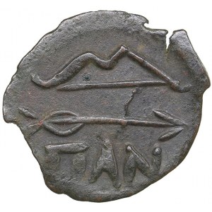 Bosporus Kingdom, Pantikapaion Æ obol (Ca. 275-245 BC)