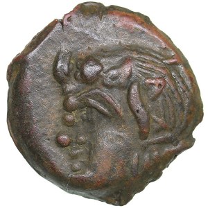 Bosporus Kingdom, Pantikapaion Æ obol (Ca. 275-245 BC)