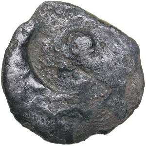 Bosporus Kingdom, Pantikapaion Æ obol (Circa 205-185 BC)
