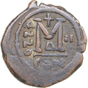 Byzantine Æ Follis - Maurice Tiberius (582-602 BC)