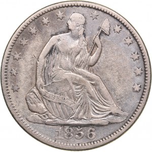 USA half dollar 1856
