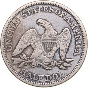 USA half dollar 1856