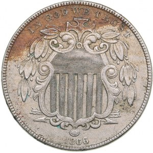 USA 5 cents 1866