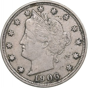 USA 5 cents 1906