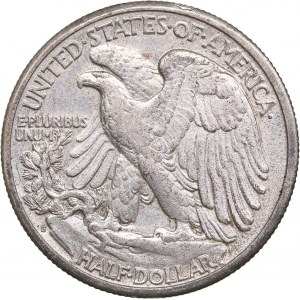 USA half dollar 1918