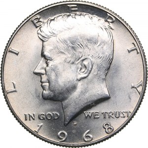 USA 1/2 dollar 1968