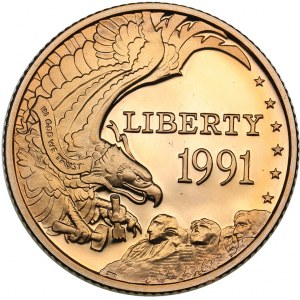 USA 5 dollars 1991