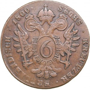 Austria 6 kreuzer 1800