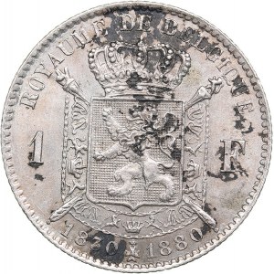 Belgia 1 franc 1880
