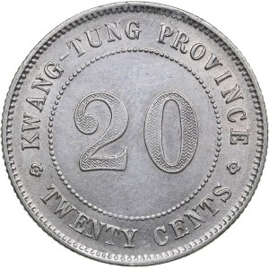 China - Kwangtung 20 cents 1919