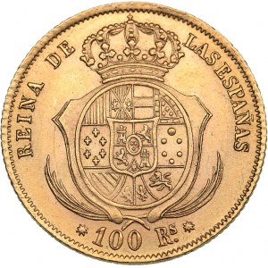 Spain - Barcelona 100 reales 1859