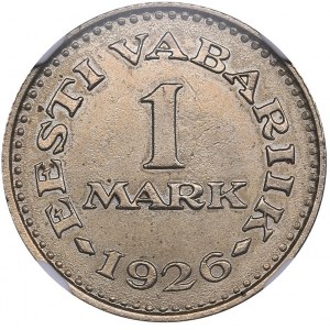 Estonia 1 mark 1926 NGC MS 63