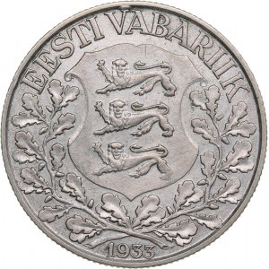 Estonia 1 kroon 1933 Song Festival - Long V