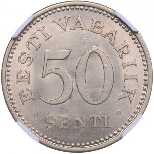 Estonia 50 senti 1936 NGC MS 63