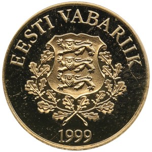 Estonia 15,65 krooni 1999 - 80th Anniversary of the Bank of Estonia