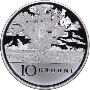 Estonia 10 krooni 2008 - 90th Anniversary of the Republic of Estonia