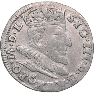 Lithuania 3 grosz 1589 - Sigismund III (1587-1632)