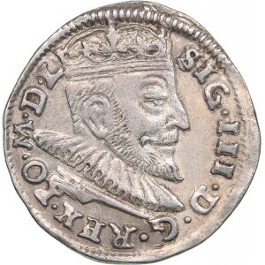 Lithuania 3 grosz 1593 - Sigismund III (1587-1632)