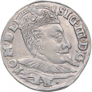 Lithuania 3 grosz 1596 - Sigismund III (1587-1632)