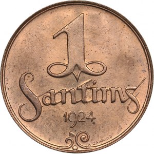 Latvia 1 santims 1924