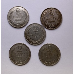 Latva lot of coins (5)
