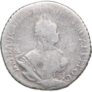 Russia Grivennik 1743 - Elizabeth (1741-1762)