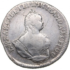 Russia Grivennik 1745 - Elizabeth (1741-1762)
