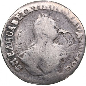 Russia Grivennik 1756 МБ - Elizabeth (1741-1762)