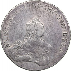 Russia - Livonia & Estonia 96 kopecks 1757 - Elizabeth (1741-1762)