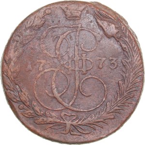 Russia 5 kopecks 1773 ЕМ - Catherine II (1762-1796)