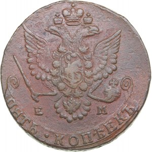 Russia 5 kopecks 1780 ЕМ - Catherine II (1762-1796)