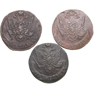 Russia 5 kopecks 1782-1784 EM - Catherine II (1762-1796) (3)