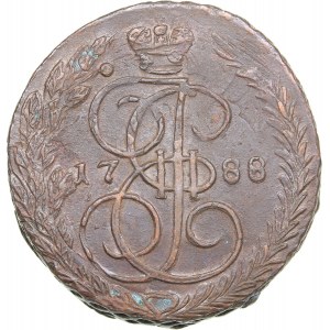 Russia 5 kopecks 1788 ЕМ - Catherine II (1762-1796)