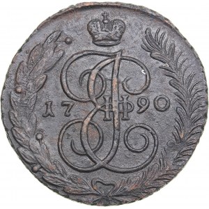 Russia 5 kopecks 1790 АМ - Catherine II (1762-1796)