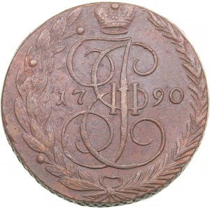 Russia 5 kopecks 1790 ЕМ - Catherine II (1762-1796)