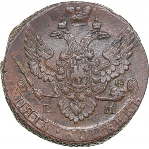 Russia 5 kopecks 1791 ЕМ - Catherine II (1762-1796)
