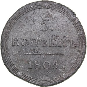 Russia 5 kopeks 1806 KМ - Alexander I (1801-1825)