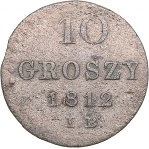 Russia - Polad 10 groszy 1812 IB - Alexander I (1801-1825)