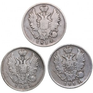 Russia 20 kopeks 1814-1815 - Alexander I (1801-1825) (3)