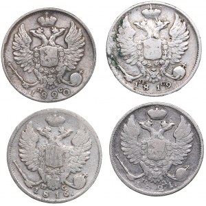 Russia 10 kopeks 1816-1821 - Alexander I (1801-1825) (4)