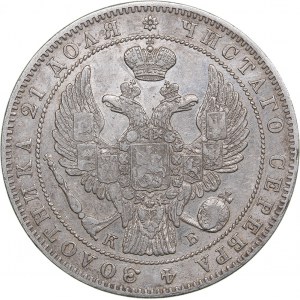 Russia Rouble 1844 СПБ-КБ - Nicholas I (1826-1855)