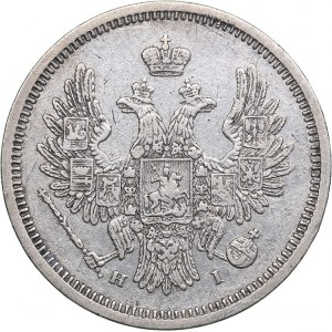 Russia 20 kopeks 1854 СПБ-HI - Nicholas I (1826-1855)