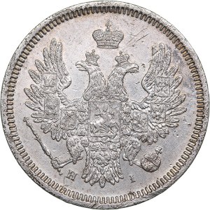 Russia 20 kopeks 1855 СПБ-HI - Nicholas I (1826-1855)