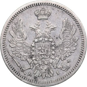 Russia 10 kopeks 1855 СПБ-НI - Alexander II (1854-1881)